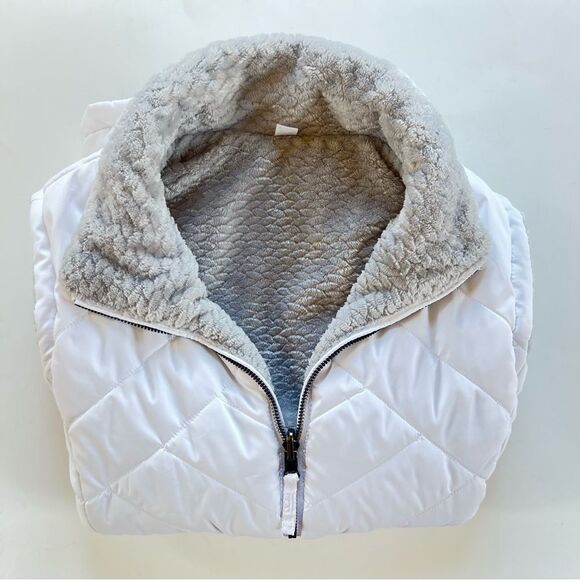 Free Country Women's Freecycle Cloud Lite Reversible Cozy Vest Jacket Size L - Picture 14 of 15